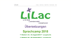 Desktop Screenshot of lilac.at
